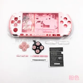 100% Подходит для игровой консоли PSP 3000 PSP300X Полный корпус Чехол-накладка с набором кнопок