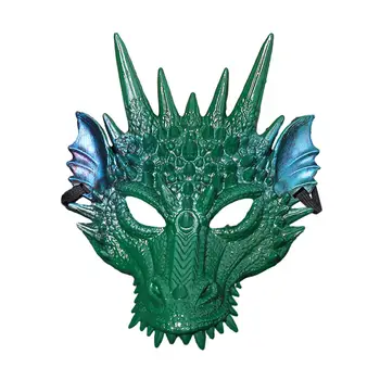 3D Маска дракона для фотосессии на тему фантастического фильма, маска для взрослых, косплей-маска для маскарадного костюма, средневекового ночного клуба, выпускного вечера, фестиваля