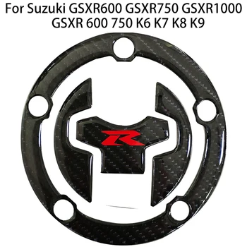 3D Настоящая Накладка Топливного Бака Мотоцикла Из Углеродного Волокна, Газовая Накладка, Наклейка Для Suzuki GSXR600 GSXR750 GSXR1000 GSXR 600 750 K6 K7 K8 K9