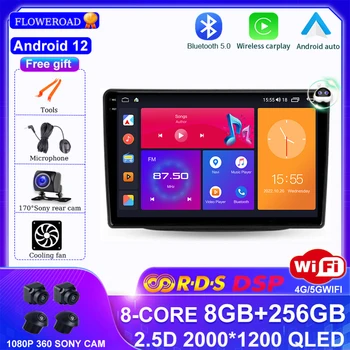 8 CORE 8GB + 256G Android 13 Для Kia Sorento 2 II XM 2012-2021 Автомобильный Радио Мультимедийный Видеоплеер Навигация GPS Без 2din 2 din dvd