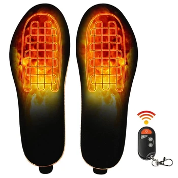 A9LD Стельки с подогревом Беспроводные перезаряжаемые колодки для обуви 3 Настройки нагрева Грелка для ног
