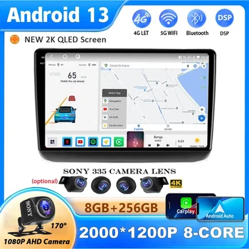 Android 13 4G WIFI Auto Carplay Автомагнитола Для Jeep Grand Cherokee WK2 2013-2020 GPS Навигация Мультимедийный Стерео Видеоплеер