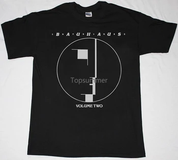 Bauhaus Volume Two Готическая рок-группа The Sisters Of Mercy Новая Редкая Черная футболка Мода 2018 Топ-футболка Мужская Футболка размера Плюс