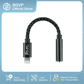 BGVP T01s USB DAC AMP Адаптер Type-C для аудиокабеля 3,5 мм с чипом CX31993 Усилитель для наушников HIFI Цифровой Преобразователь Android Apple