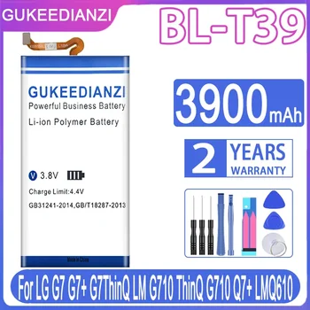 GUKEEDIANZI BL T39 Высококачественный Аккумулятор 3900 мАч BL-T39 для смартфона LG G7 G7 + G7ThinQ LM G710 Batteria + Номер для отслеживания