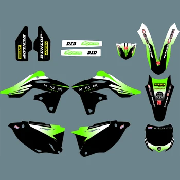 KX250F Наклейка На Обтекатель С Графикой Для Kawasaki KX 250F KXF250 2013 2014 2015 2016 KX 250 F Мотоциклетные Наклейки