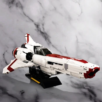 MOC The Battlestars Космический Корабль Galactica Colonials Vipers Модель Строительного Блока Военные Космические истребители Кирпичи Игрушки для Детского Подарка