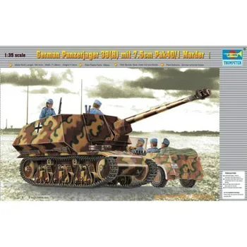 Trumpeter 00354 1/35 Немецкий Panzerjager 39 (H) w / PAK 40