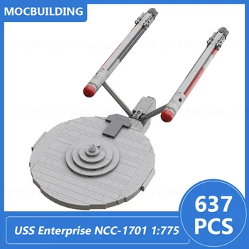 USS Enterprise NCC-1701 & Constitution Refit Model Moc Building Blocks Diy Assembly Bricks Space Educational Display Toys, Подарки