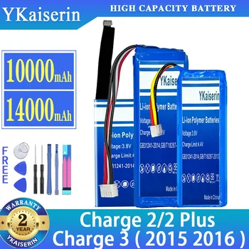 YKaiserin Аккумулятор Для JBL Charge 3 Charge3 2015 2016/ Charge2 2 Plus 2Plus / Зарядка Bluetooth-динамика Batterij + Бесплатные инструменты