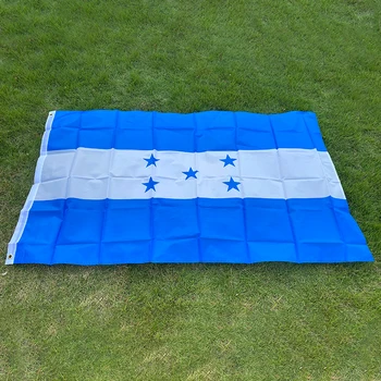 Бесплатная доставка флаг aerlxemrbrae 90*150 см Висит Национальный флаг Гондураса Украшение дома Флаг Гондураса