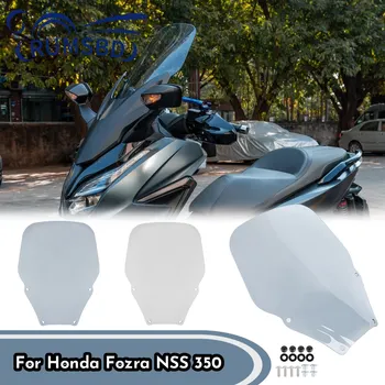 Ветровое Стекло Мотоцикла NSS350 Дефлекторы Воздушного Потока Лобового Стекла Передний Экран Ветрозащитный Экран Для Honda Fozra NSS 350 2021 2022 2023