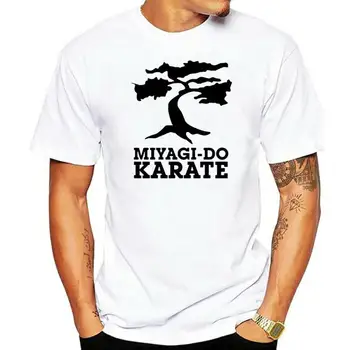 Горячая распродажа 2022 модных футболок Karate Kid Miyagi Bonsai Flower Movie, размеры для детей и от S доXXXL, многоцветная футболка