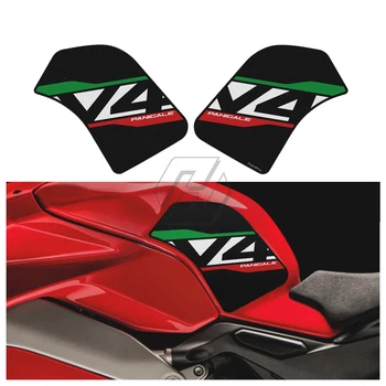 Для Ducati Panigale V4 V4S 1100 Corse SP 2018-2022 Наклейка Мотоцикл Противоскользящая Боковая Накладка На Бак Защита Колена Сцепление Коврик