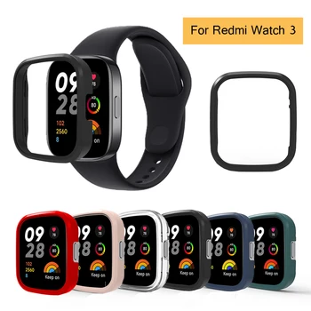 Для Redmi Watch 3 Чехол Жесткий ПК Противоударный Защитный чехол Рамка Корпус Бампер для Xiaomi Redmi Watch 3 Защитные Аксессуары