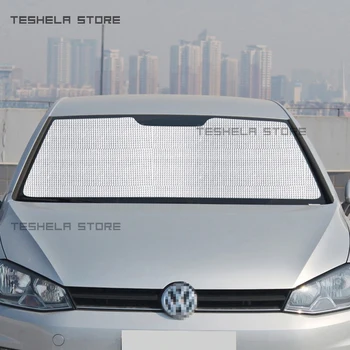 Для Volkswagen Golf 7 5G 2013 ~ 2019 Солнцезащитные шторки с защитой от ультрафиолета, солнцезащитный козырек, защита переднего лобового стекла, автомобильные аксессуары