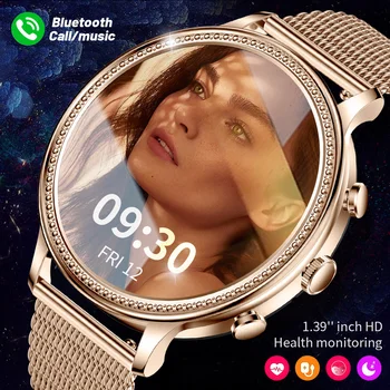 Женские умные часы LIGE 2023 для Android HUAWEI Xiaomi и iOS Apple iPhone, цифровые часы для девочек, женские наручные часы