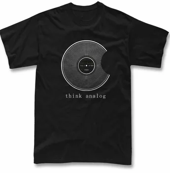 Забавная виниловая пластинка Dj Disc Turntable Technics, футболка из 100% хлопка с круглым вырезом, Летняя повседневная мужская футболка с коротким рукавом, Размер S-3XL