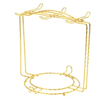 Золотой Серебряный Черный Подстаканник из нержавеющей стали для кружек, кофейных чашек, блюдец, подставка для чайных чашек, украшение комнаты для дома