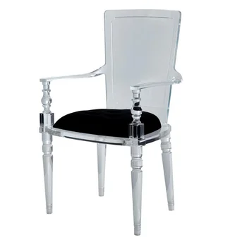 Индивидуальное современное легкое роскошное акриловое кресло для магазина элитной одежды, косметическое кресло, прозрачное кресло