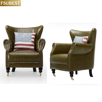 Индустриальный стиль Диван в американском стиле Роскошный Современный диван-кресло Комплект Мебели Итальянский Дизайн Современный