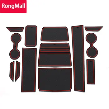 Коврик для автомобильных ворот RongMall для Ford BRONCO 2021 2022 (2 двери) (4 двери) Противоскользящие коврики для автомобильных ворот, Аксессуары, Резиновые подстаканники