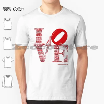 Любовь - это не любовь, футболка Sonnet 116 из 100% хлопка Для мужчин и женщин с индивидуальным рисунком Love Sonnet Годовщина свадьбы Sonnet 116