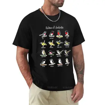Малиновки Австралии - Сбор средств для Birdlife Australia, футболка, одежда в стиле аниме, топы больших размеров, футболка для мужчин