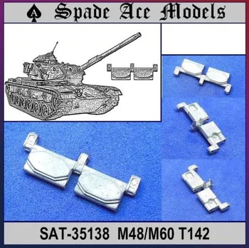 Металлические гусеницы Spade Ace модели SAT-35138 в масштабе 1/35 для США M60/M48 T142