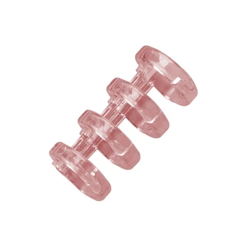 Многофункциональная связующая катушка с 4 кольцами, пластиковая связующая расческа для блокнота с отрывными листами, блокнот для скрапбукинга 