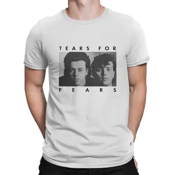 Мужская футболка британской группы Новой волны 1980-х годов Tears For Fears, топы с круглым вырезом, футболка из 100% хлопка, юмор, Высококачественные подарки на День рождения