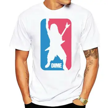 Мужская футболка с логотипом DIME Dimebag Darrell Sport белого цвета