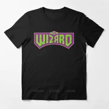 Мужская хлопковая футболка, летние черные футболки с коротким рукавом, футболка The Wizard Essential, мужская модная повседневная футболка с круглым вырезом, футболка