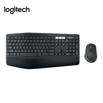 Набор беспроводной клавиатуры и мыши Logitech Mk850, двухрежимный ноутбук, Программируемая клавиатура и мышь для настольного компьютера Office