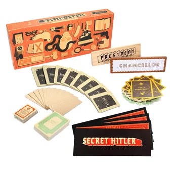 Настольные игры Secret Hitler игры для вечеринок для взрослых 2-8 человек Игра на День рождения, праздничная вечеринка, интересная игра-головоломка