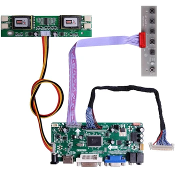 Новый M.NT68676 Комплект мониторов Платы управления для LM215WF4-TLA1 LM215WF4-TLA3 HDMI + DVI + VGA ЖК-светодиодный экран Драйвер платы контроллера