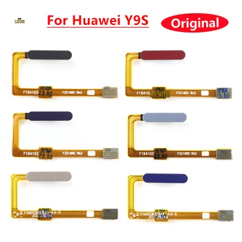Оригинал для Huawei Y9S Кнопка Home Датчик отпечатков пальцев Возврат Включение Выключение питания Гибкий кабель