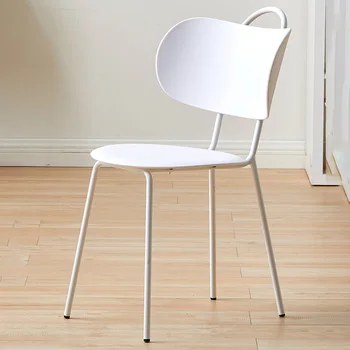 Офисный стул для гостиной в скандинавском стиле, пластиковый стул для гостиной с откидной спинкой, Минималистичная мебель для спальни Mobili Per La Casa для дома