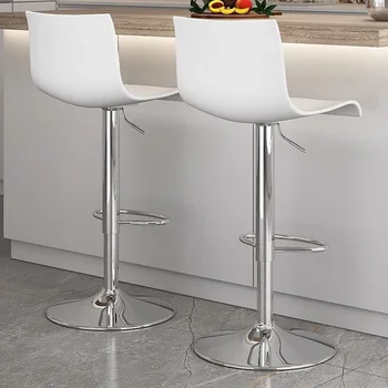 Подъемный барный стул с современной минималистичной спинкой, высокий табурет, барный стул, высокий табурет для кассира на стойке регистрации yc01