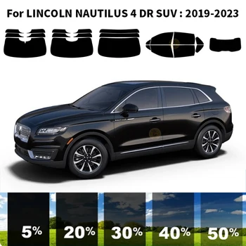 Предварительно Обработанная нанокерамика car UV Window Tint Kit Автомобильная Оконная Пленка Для Внедорожника LINCOLN NAUTILUS 4 DR 2019-2023