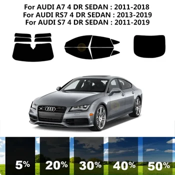 Предварительно Обработанная нанокерамика car UV Window Tint Kit Автомобильная Оконная Пленка Для AUDI RS7 4 DR СЕДАН 2013-2019