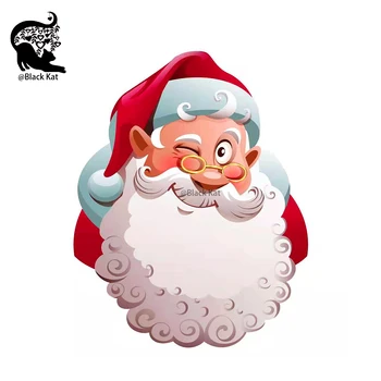 Прекрасный Санта Лицо Резки Металла Умирает Счастливого Рождества Трафарет Для DIY Скрапбукинг Карты Ремесло