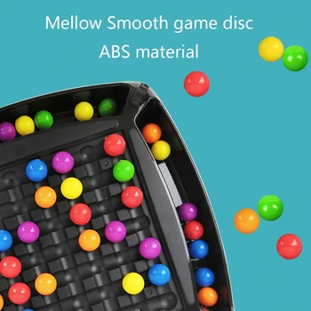 Развивающая игрушка Rainbow Beads Go Game Головоломка Шахматная доска Комбинационная игра