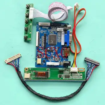 Светодиодный ЖК-дисплей Матричная плата контроллера Подходит для HT141WX1 HT141WXB 1280*800 HDMI-Совместимый AV VGA 30-Контактный LVDS DIY Kit 1CCFL 14.1