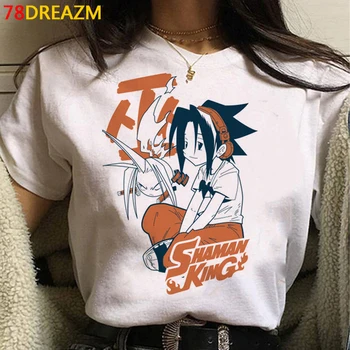 Связанная туалетом футболка Hanako Kun Shaman King Inuyasha, футболка для женщин, кавайная пара, повседневная футболка, одежда для пары, ulzzang