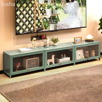Телевизионный шкаф небольшой квартирный тип домашней гостиной новый журнальный столик телевизионный шкаф интегрированная композитная стена из нетвердого дерева современный