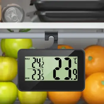 Термометры для холодильника Мини ЖКЦифровой термометр Гигрометр Электронный измеритель температуры и влажности в помещении Датчик
