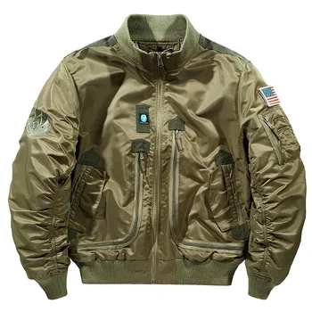 Трансграничная внешняя торговля 2023 Новая Корейская летняя куртка, мужская Свободная куртка оверсайз с воротником-стойкой
