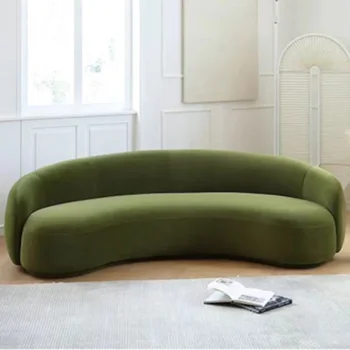 Удобные диваны для отдыха с откидывающейся спинкой, мягкий дизайнерский Элегантный современный диван для кинотеатра, мебель для гостиной Divano Letto середины века