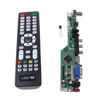 Универсальный Комплект Платы Драйвера ЖК-контроллера V29 AV TV VGA HDMI USB Interface Dropship